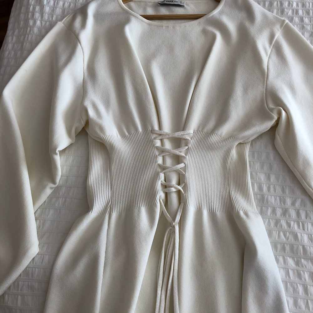 Zara corset sweater!! 💖